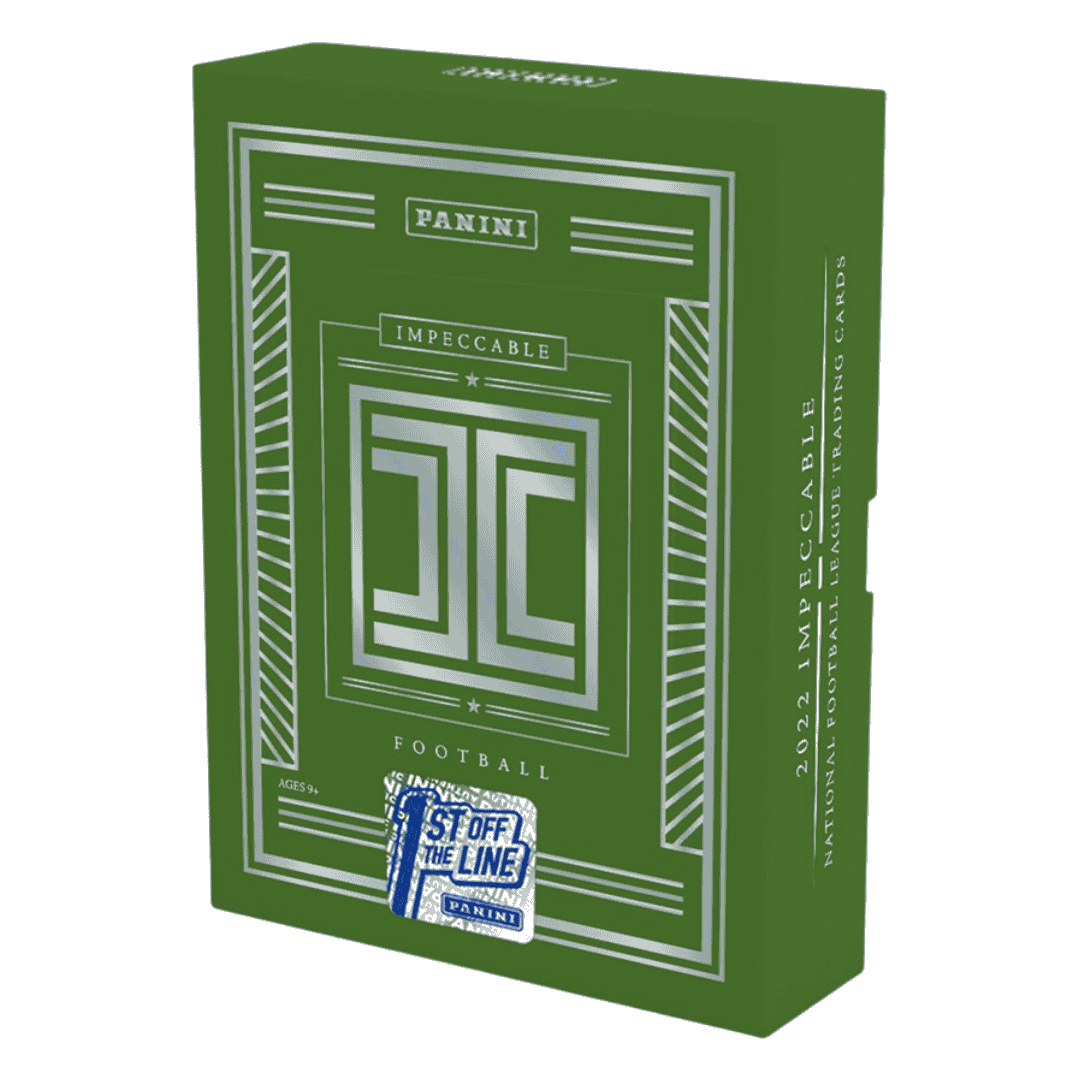 2022 Panini Impeccable Football Hobby Box - 1st Off The Line