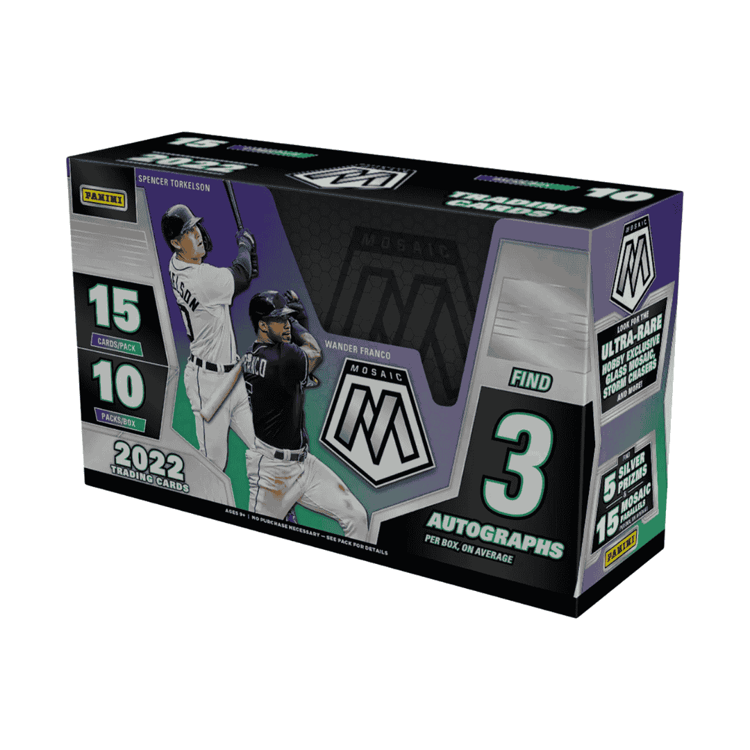 2022 Panini Mosaic Baseball Hobby Box