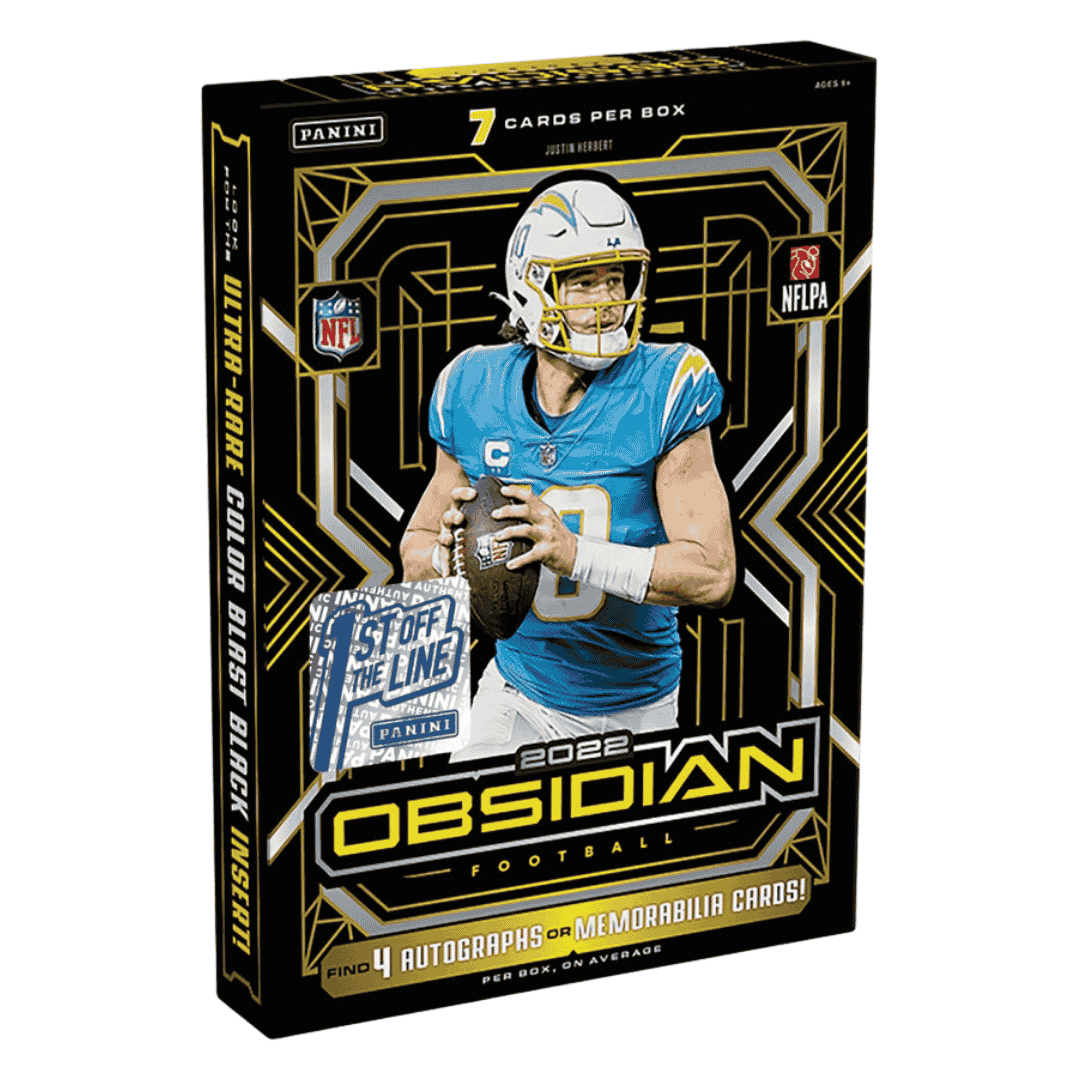 2022 Panini Obsidian Football Hobby Box - 1st Off The Line