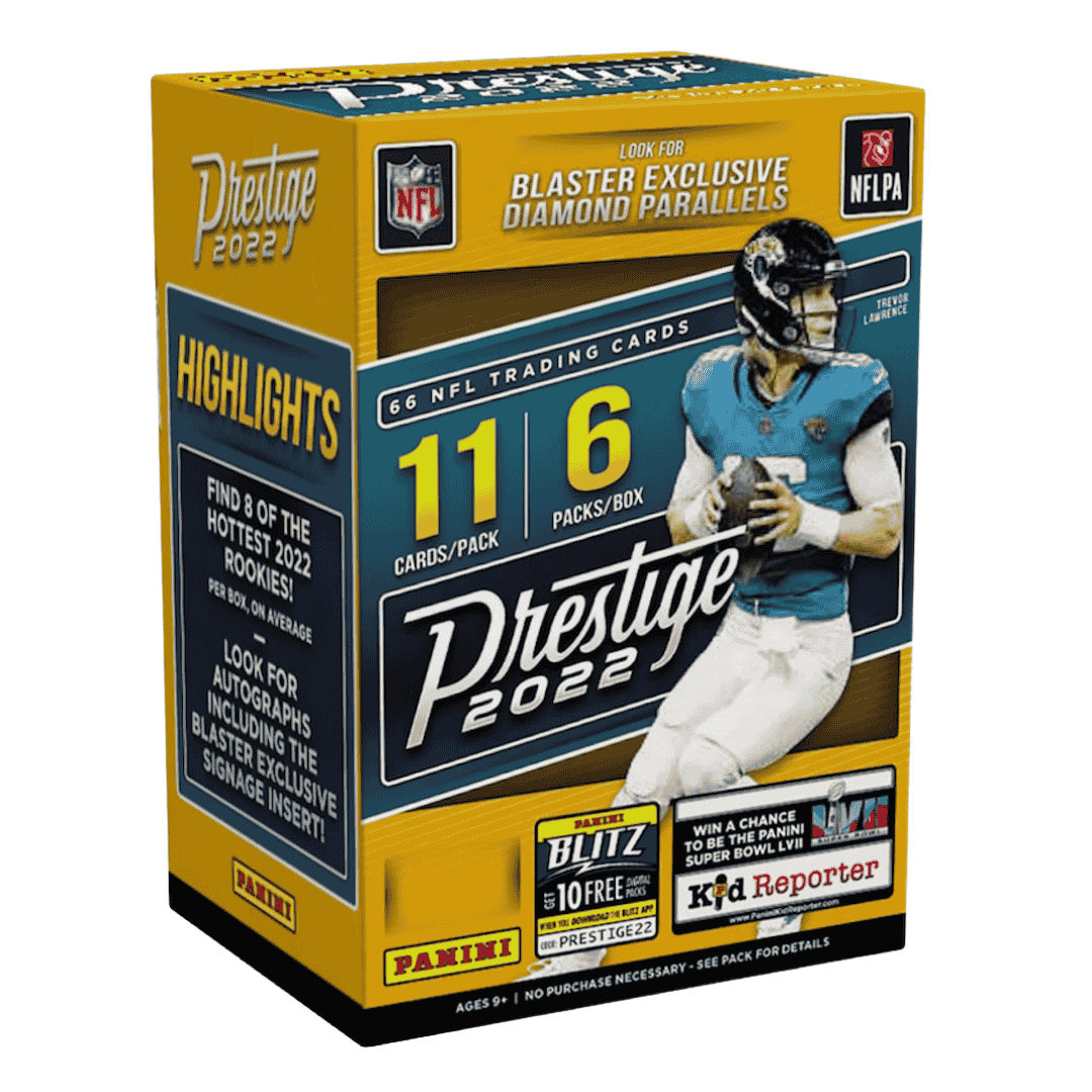 2022 Panini Prestige Football Blaster Box