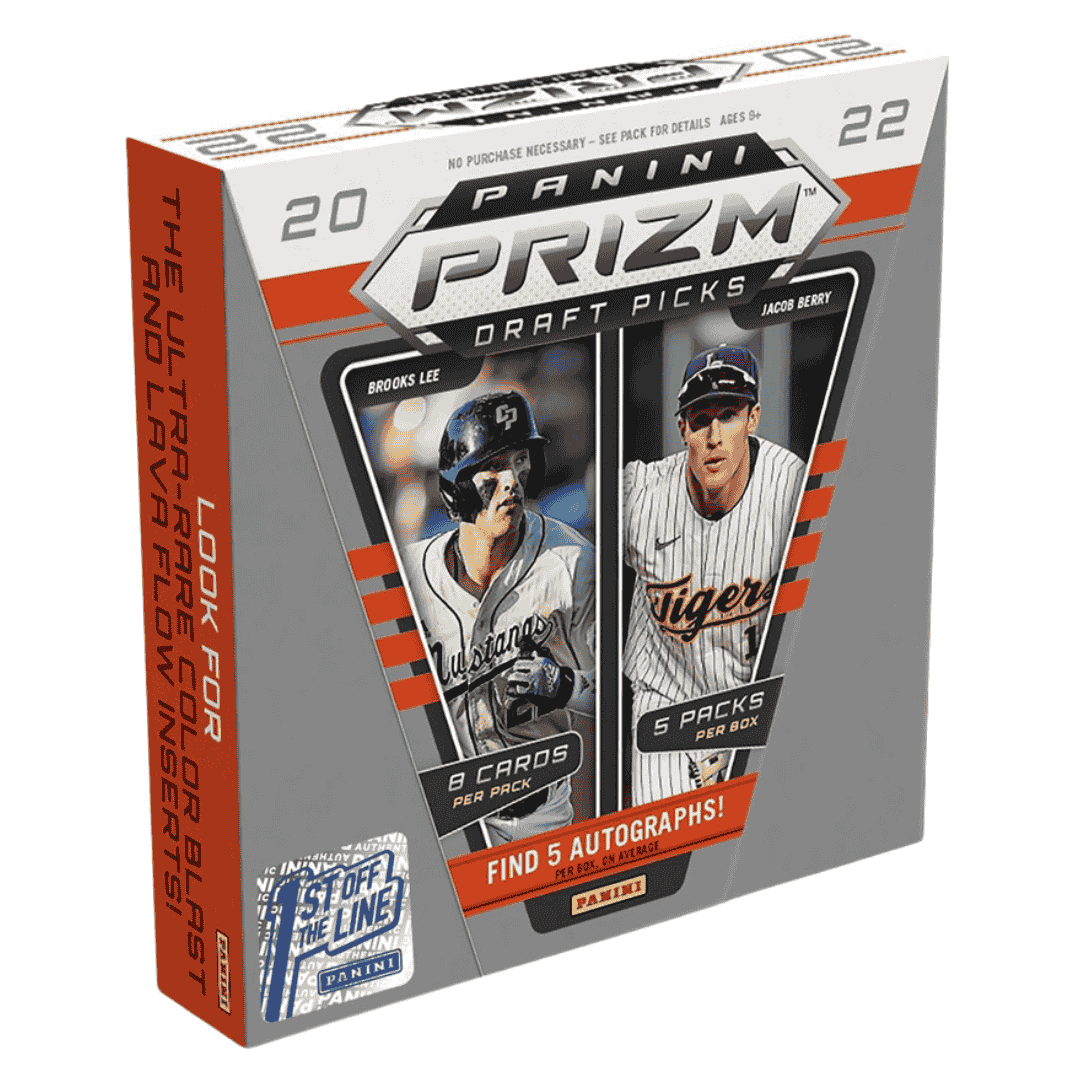2022 Panini Prizm Collegiate Draft Picks Baseball 1st Off The Line Hobby Box