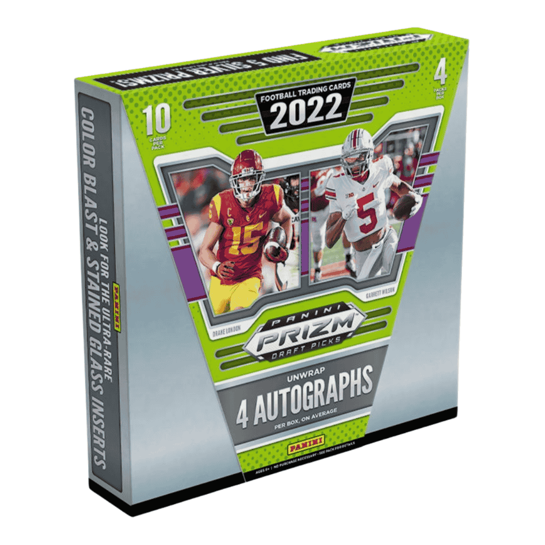 2022 Panini Prizm Collegiate Draft Picks Football Hobby Box