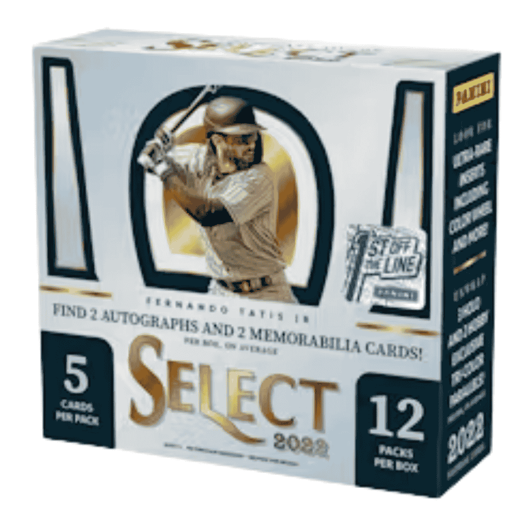 2022 Panini Select Baseball 1st Off The Line Hobby Box