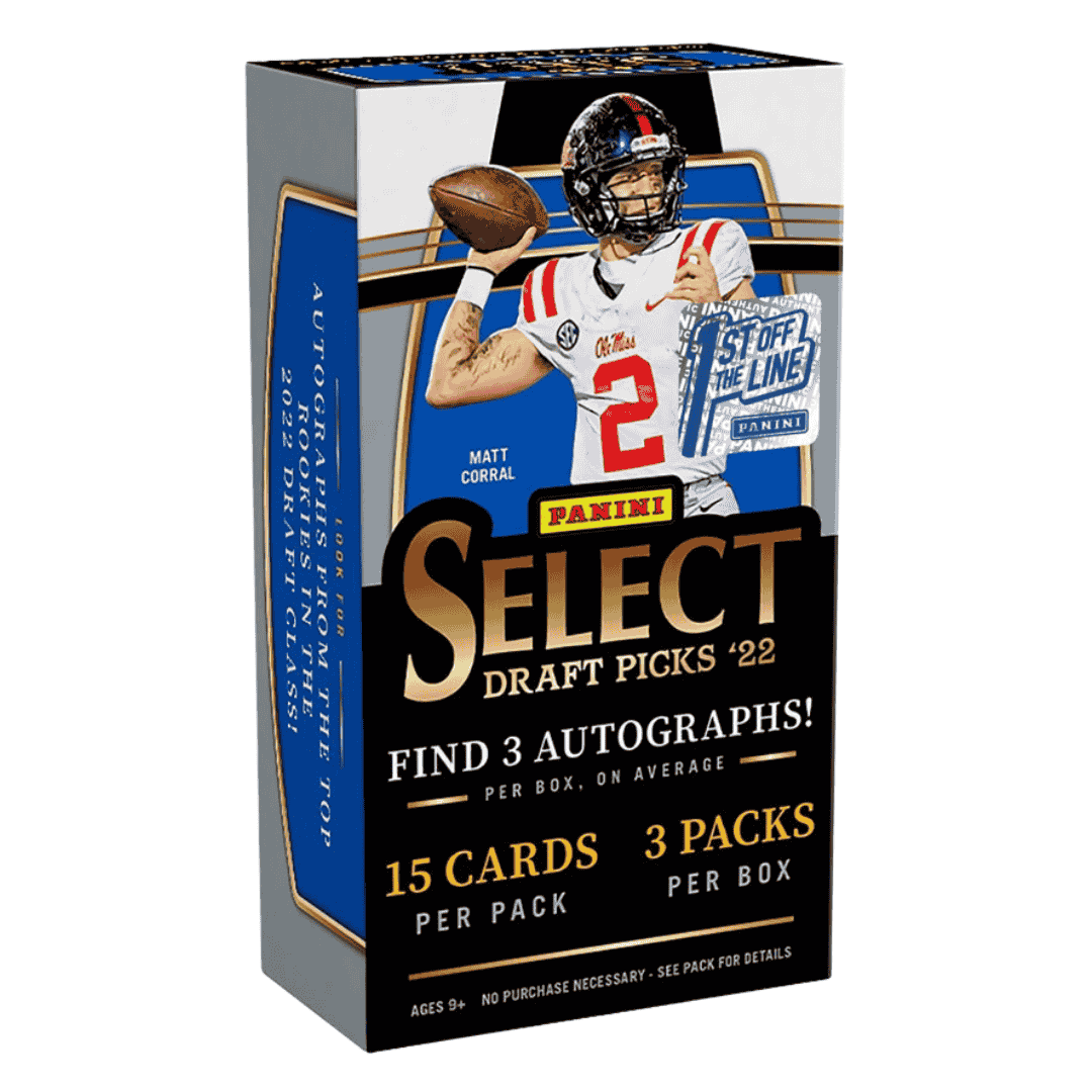 2022 Panini Select Draft Picks Football 1st Off The Line FOTL Hobby Box