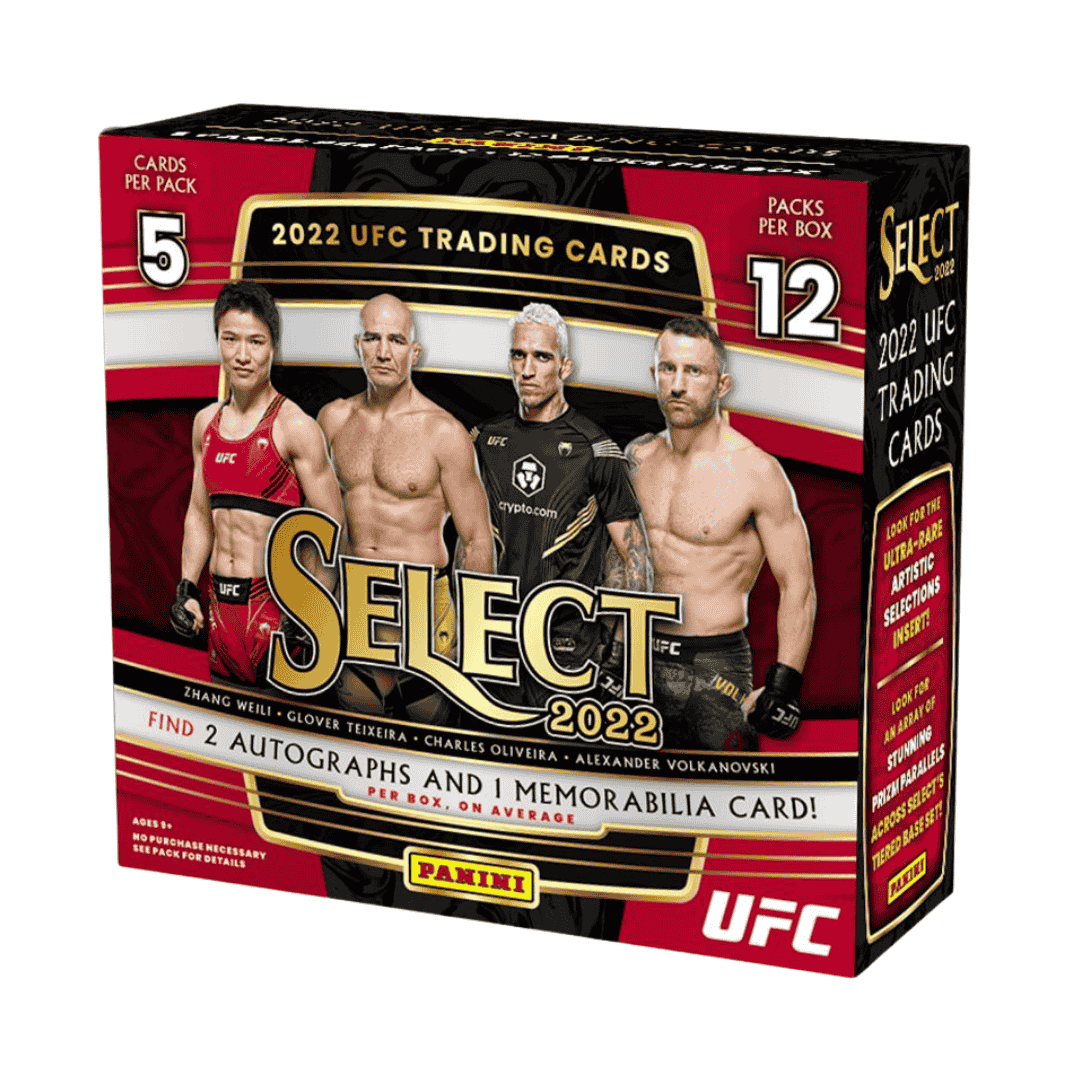 2022 Panini Select UFC Hobby Box