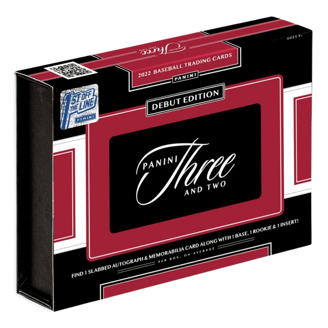 2022 Panini Three and Two Baseball 1st Off The Line Hobby Box