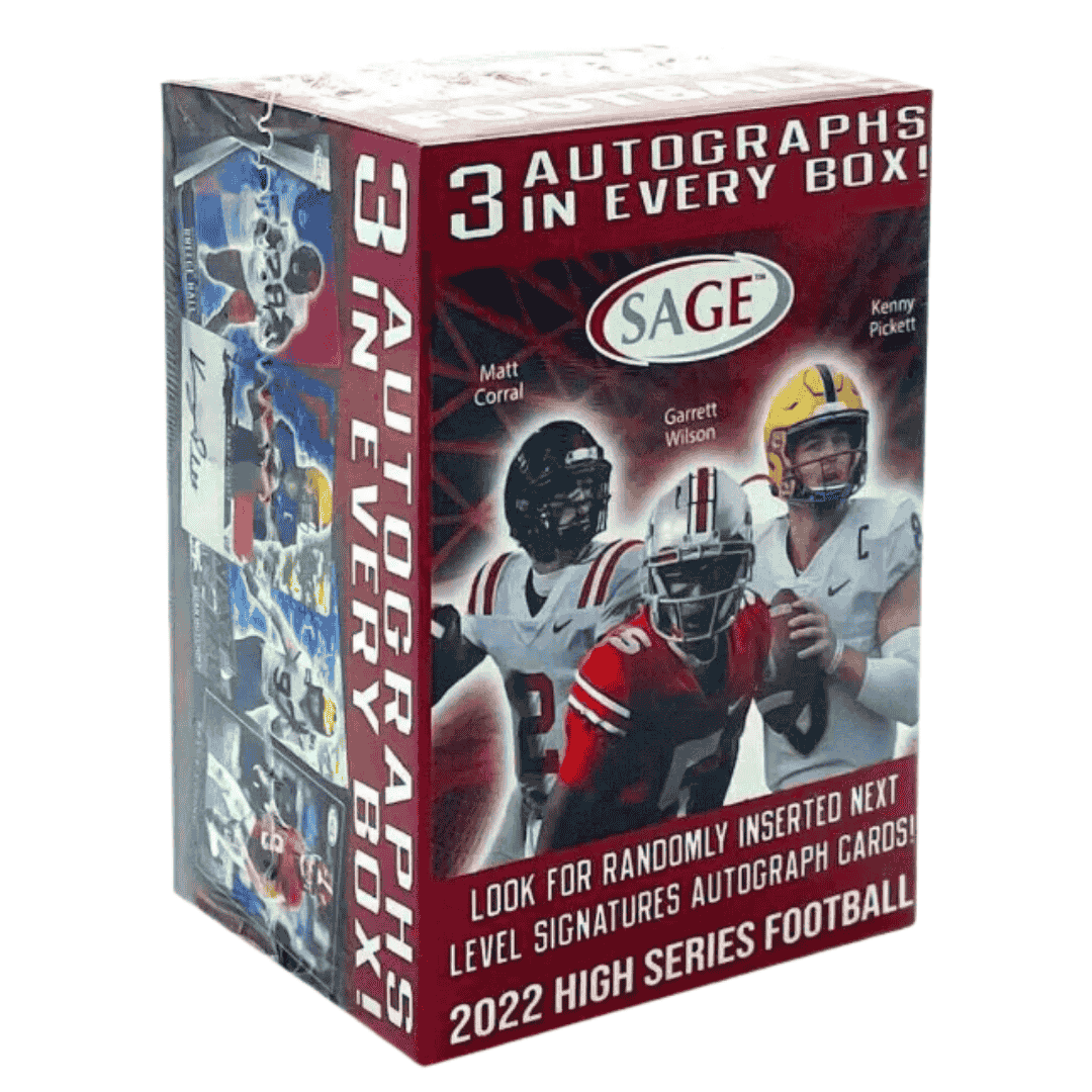 2022 Sage Hit High Series Football Blaster Box