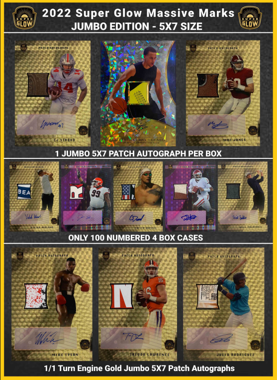 2022 Super Glow Massive Marks Jumbo Edition 4-Box Case
