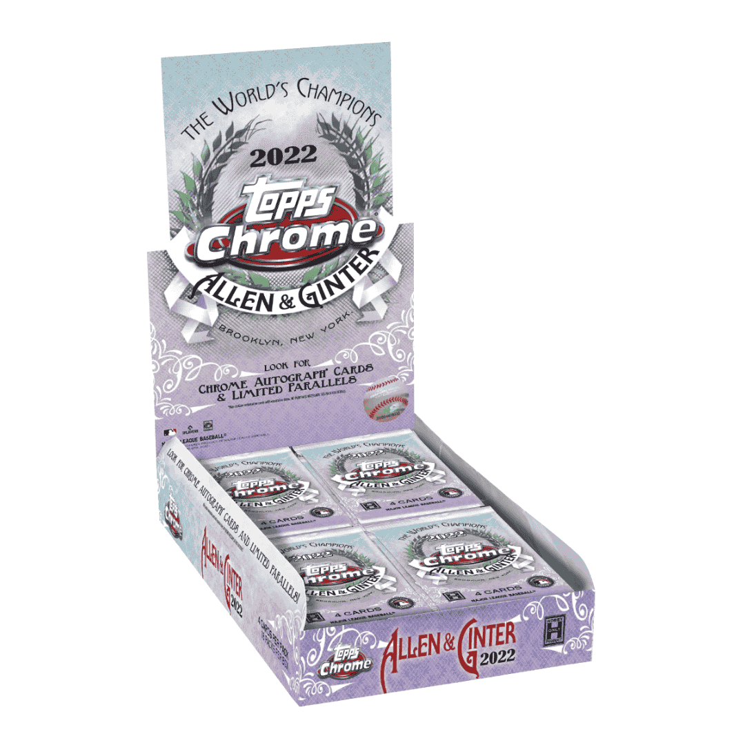 2022 Topps Allen & Ginter Chrome Baseball Hobby Box