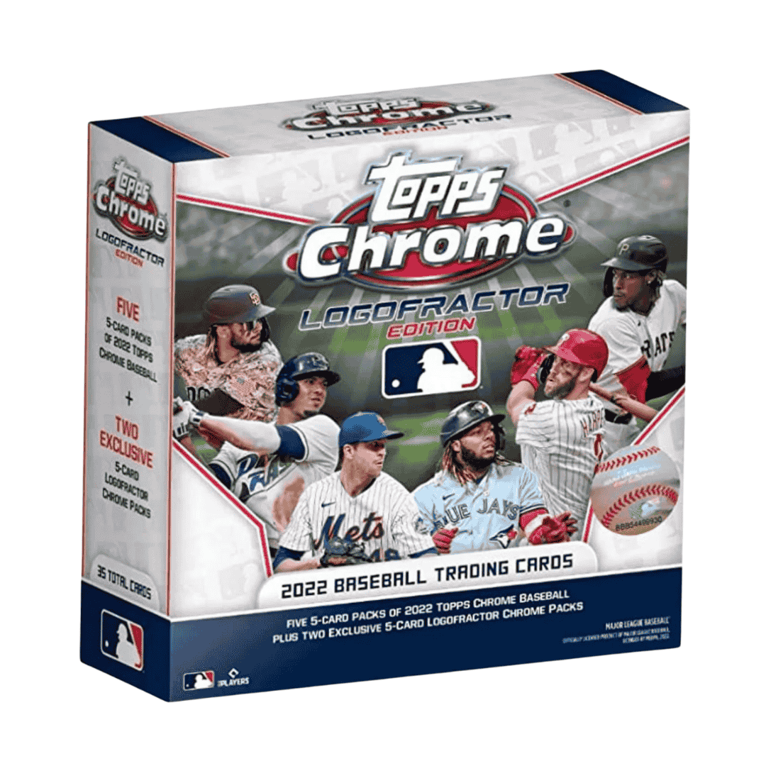 2022 Topps Chrome Baseball Logofractor Edition Mega Box
