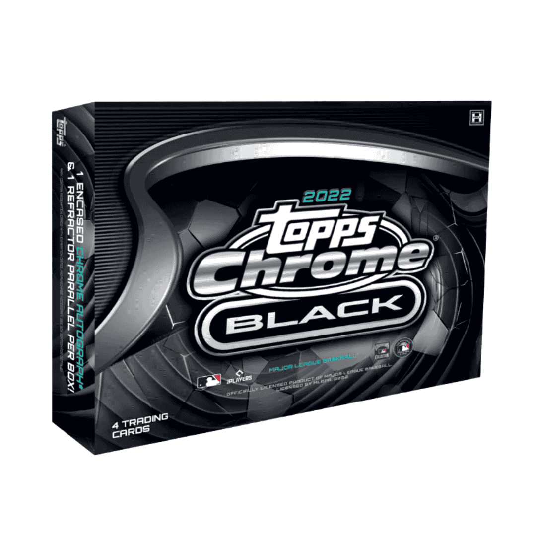 2022 Topps Chrome Black Baseball Hobby Box