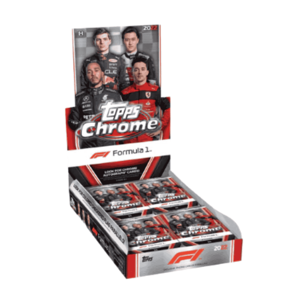 2022 Topps Chrome Formula 1 F1 Racing Hobby Box