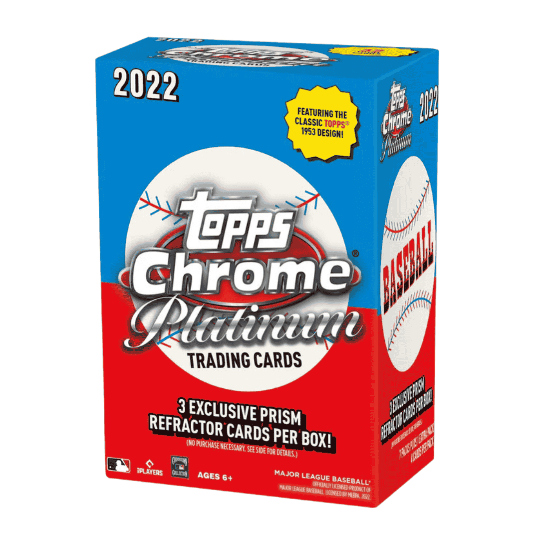 2022 Topps Chrome Platinum Anniversary Baseball Blaster Box