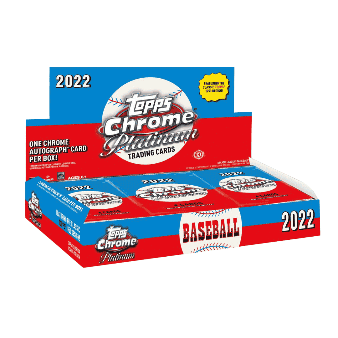 2022 Topps Chrome Platinum Anniversary Baseball Hobby Box