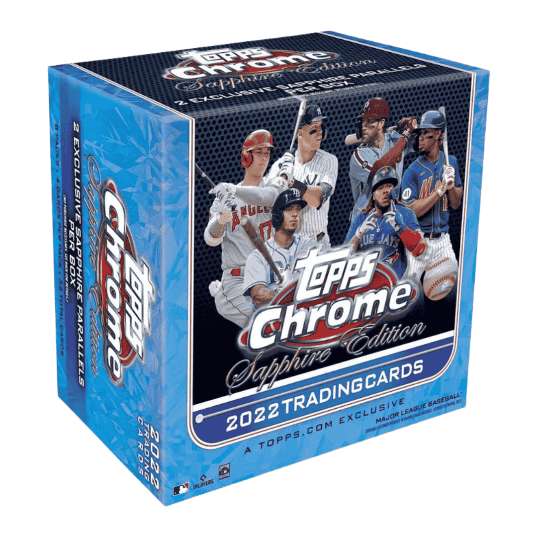 2022 Topps Chrome Sapphire Edition Baseball Box