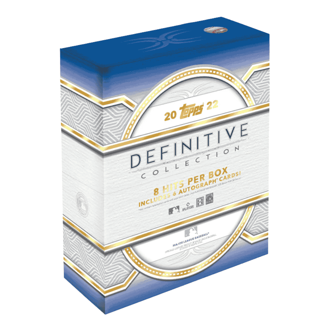 2022 Topps Definitive Baseball Hobby Box
