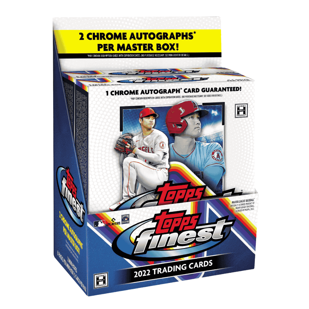 2022 Topps Finest Baseball Hobby Box