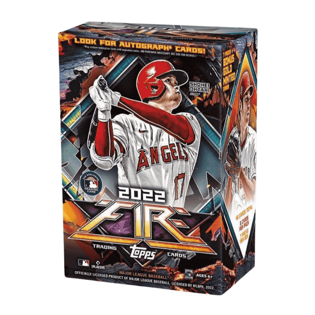 2022 Topps Fire Baseball Blaster Box