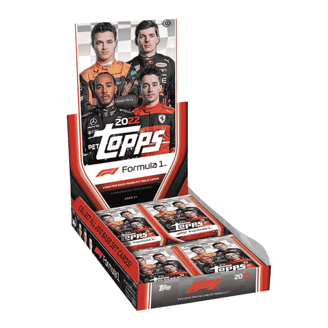 2022 Topps Formula 1 F1 Flagship Racing Hobby Box