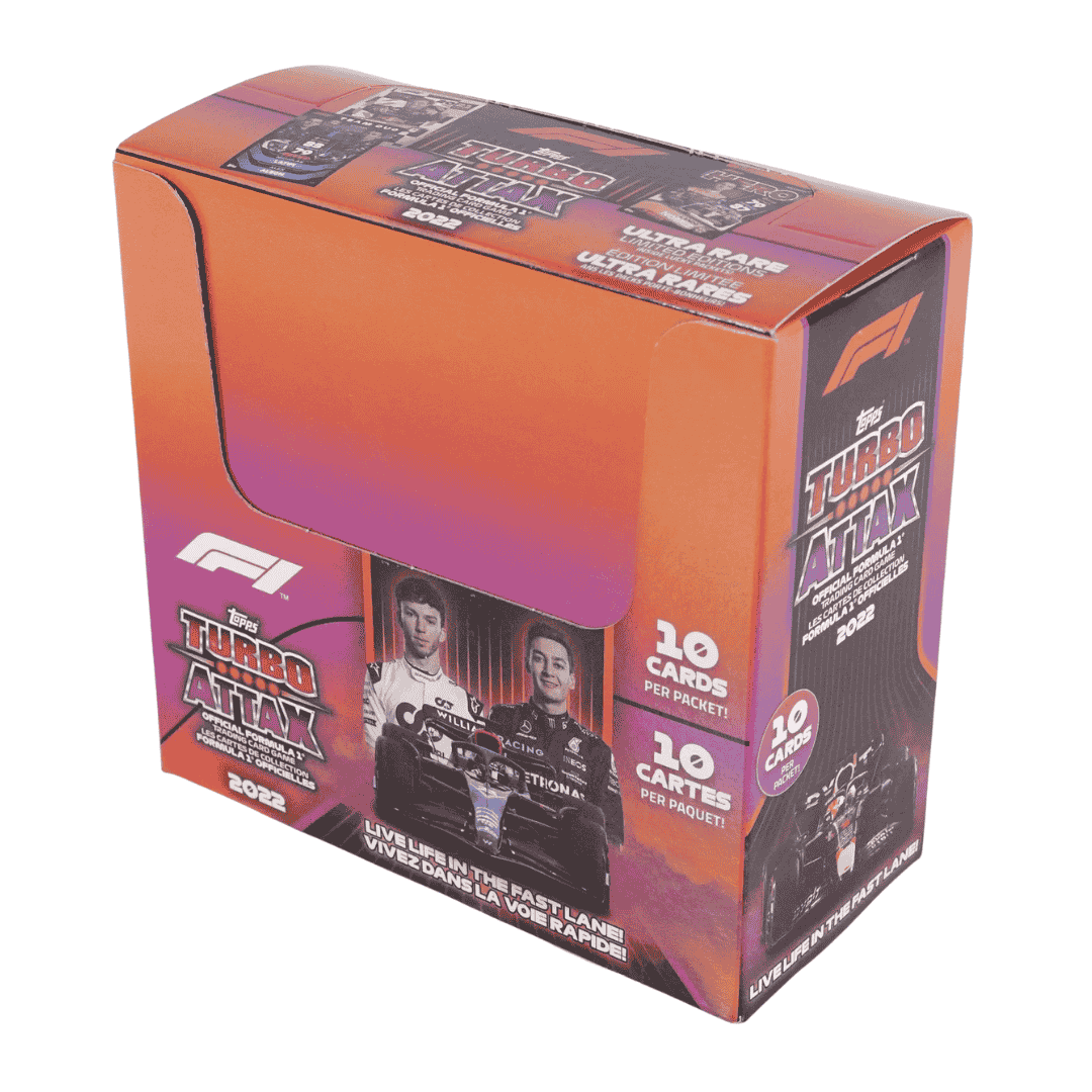 2022 Topps Formula 1 F1 Turbo Attax  Box