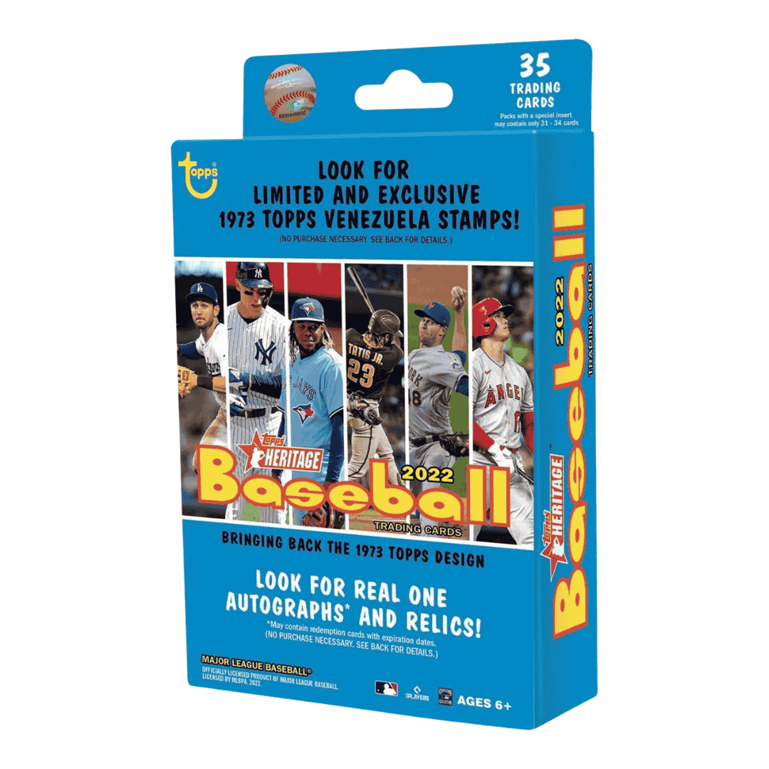 2022 Topps Heritage Baseball Hanger Box