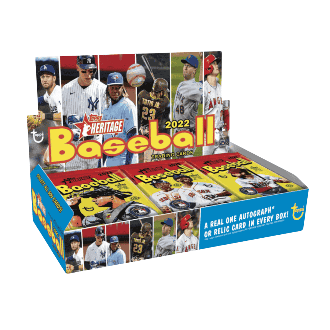 2022 Topps Heritage Baseball Hobby Box