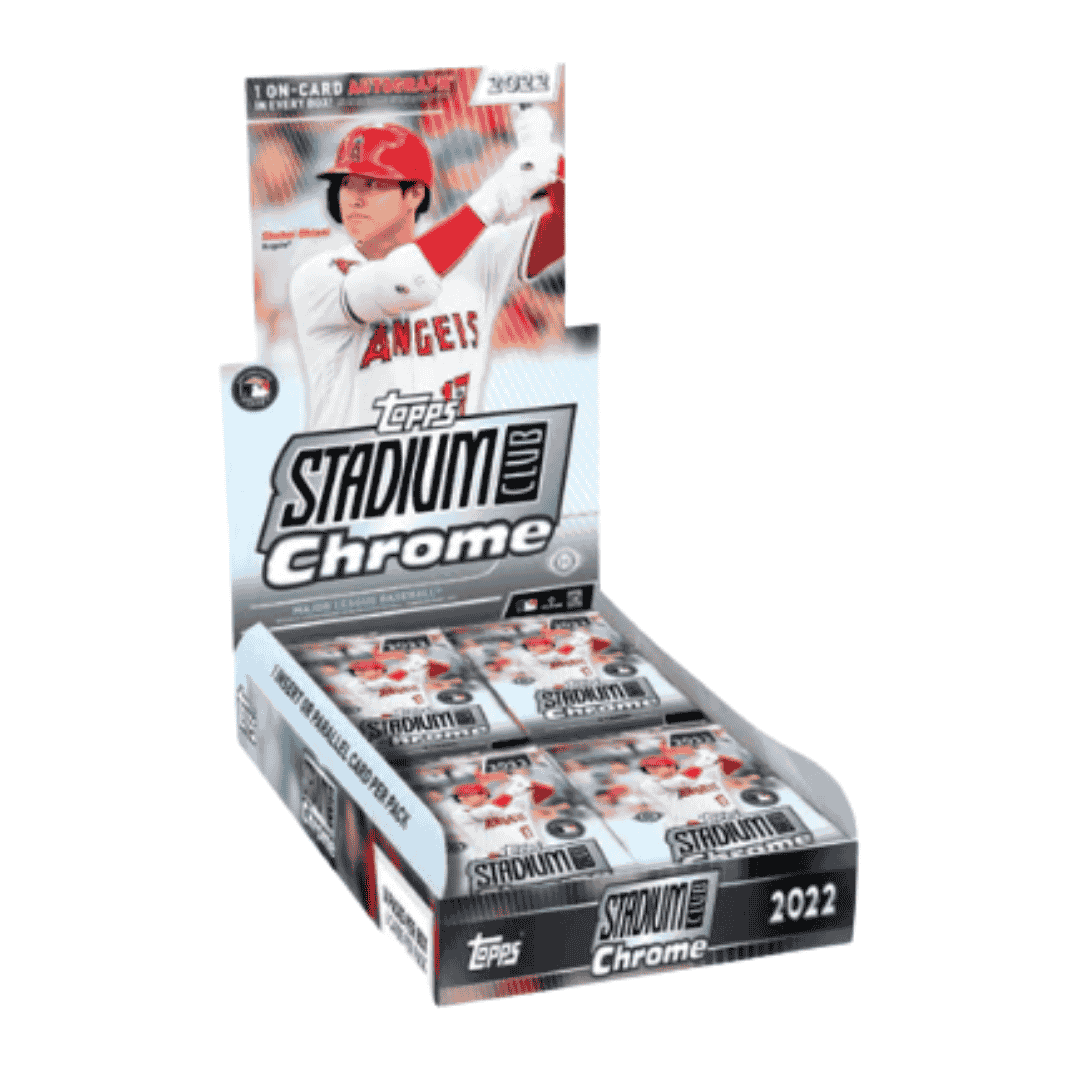 2022 Topps Stadium Club Chrome Baseball Hobby Box