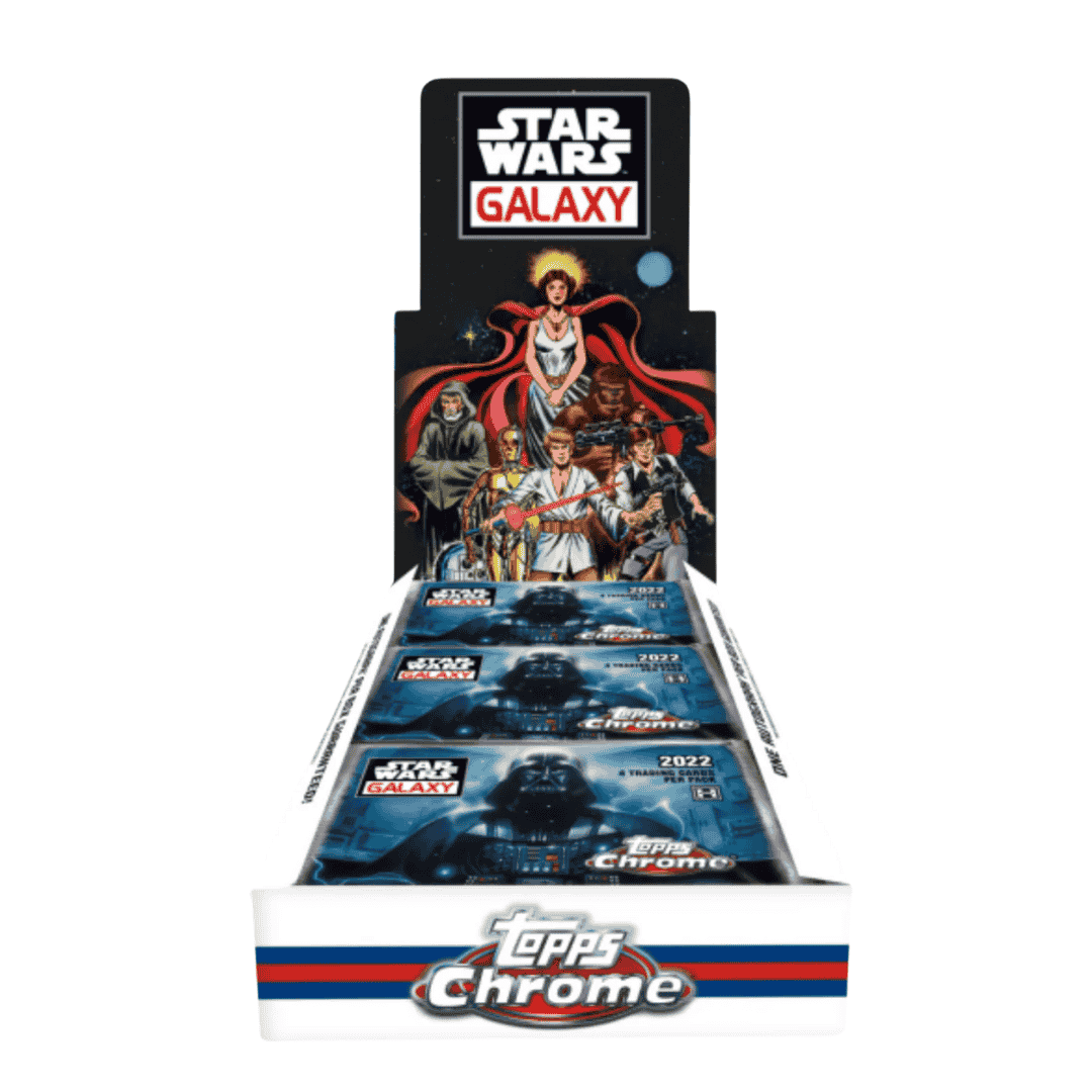 2022 Topps Star Wars Chrome Galaxy Hobby Box