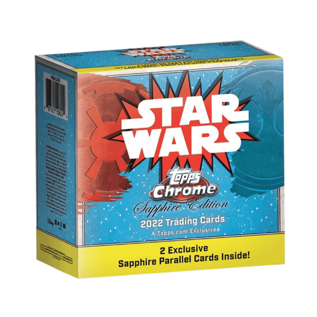 2022 Topps Star Wars Chrome Sapphire Edition Box