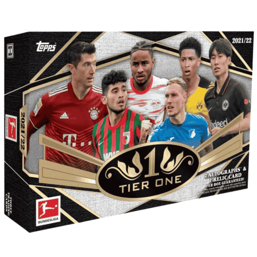 2022 Topps Tier One Bundesliga Soccer Hobby Box
