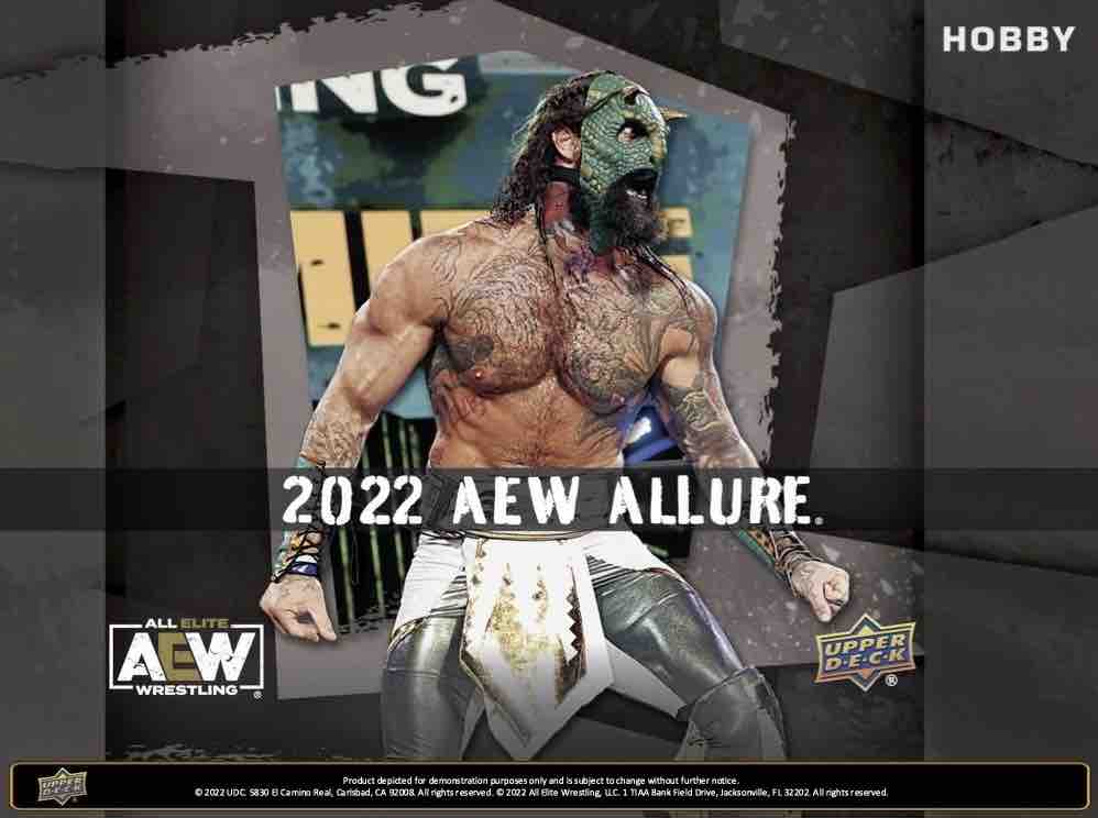 2022 Upper Deck AEW Allure Wrestling Hobby 20-Box Case