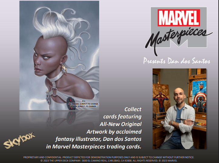 2022 Upper Deck Marvel Masterpieces Hobby Pack