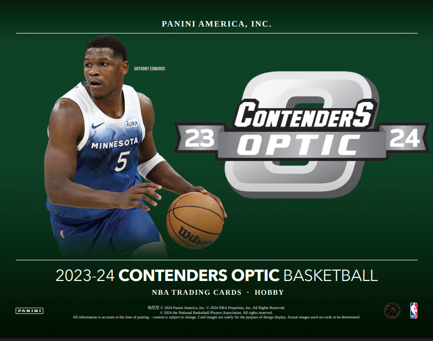 2023-24 Panini Contenders Optic Basketball Hobby 10-Box Case