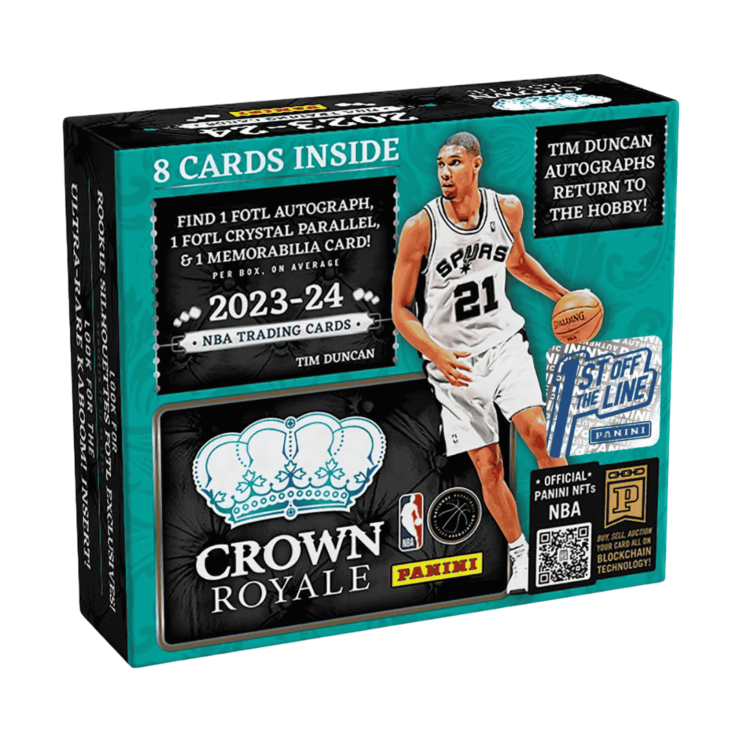 2023-24 Panini Crown Royale Basketball 1st Off The Line Hobby Box