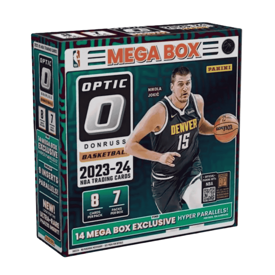 2023-24 Panini Donruss Optic Basketball Mega Box (Hyper Pink Prizms)