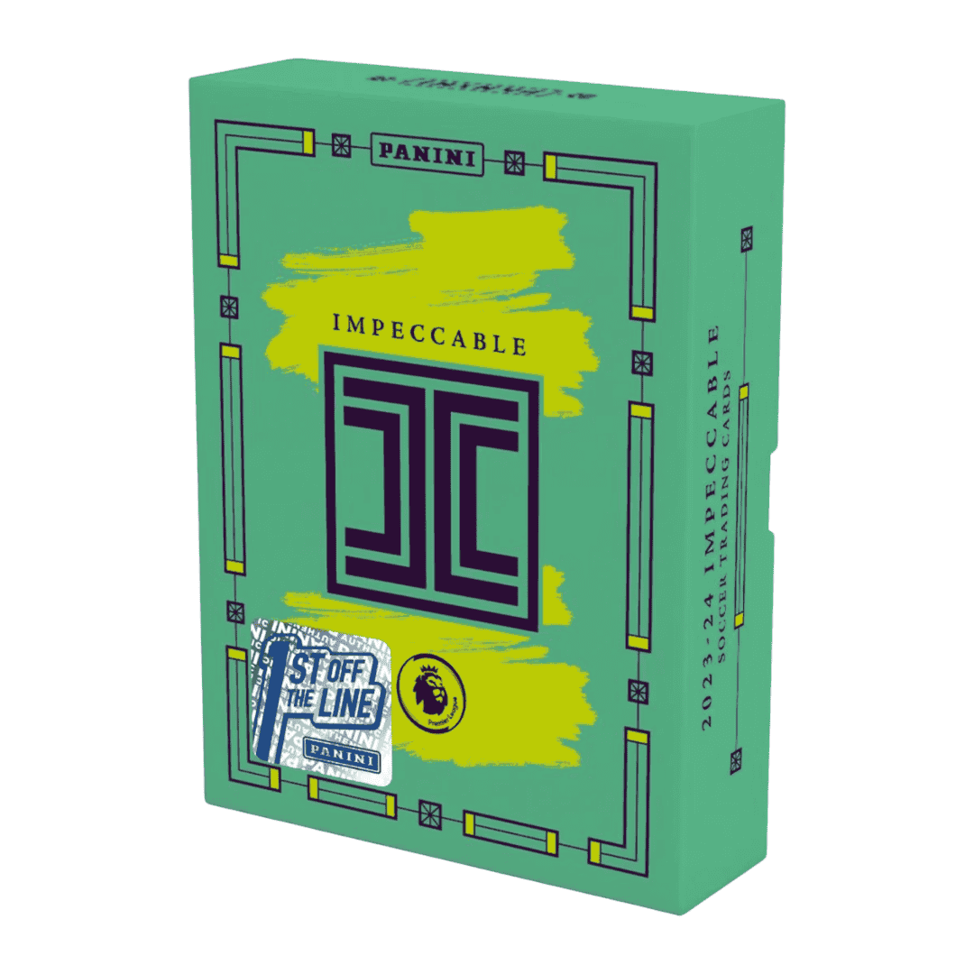 2023-24 Panini Impeccable Premier League EPL Soccer 1st Off The Line FOTL Hobby Box