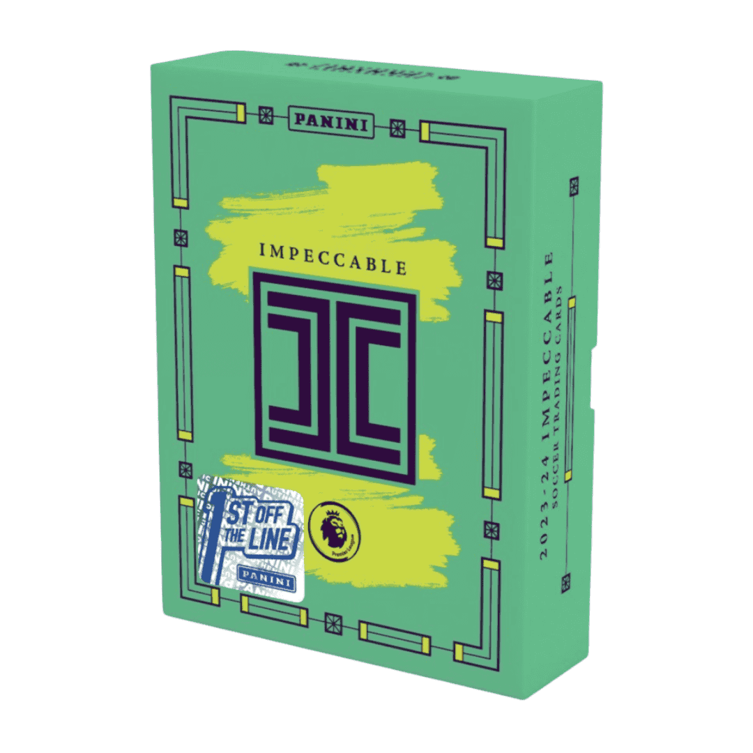 2023-24 Panini Impeccable Soccer Hobby Box 1st Off The Line