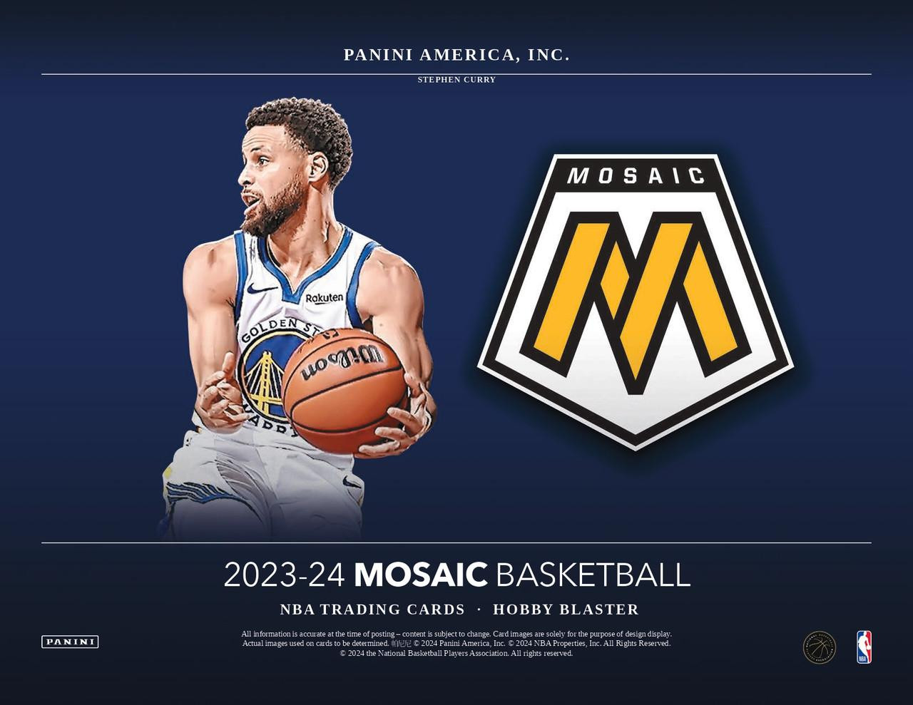 2023-24 Panini Mosaic Basketball Hobby Blaster 20-Box Case (Green Ice Prizms!)