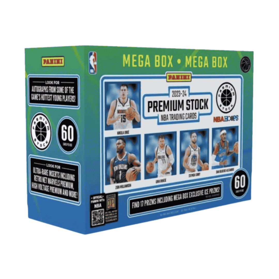 2023-24 Panini Premium Stock Basketball 60-Card Mega Box