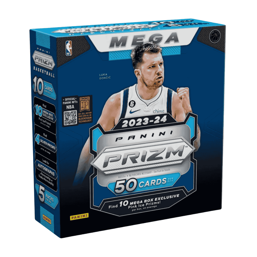 2023-24 Panini Prizm Basketball Mega Box(Pink Ice Prizms!)