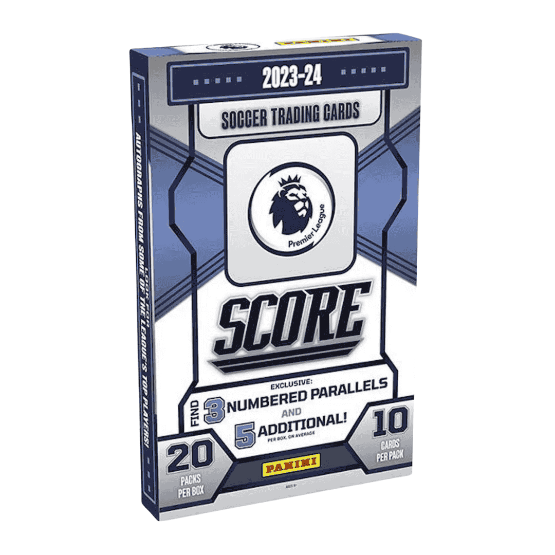 2023-24 Panini Score Premier League EPL Soccer Retail Box