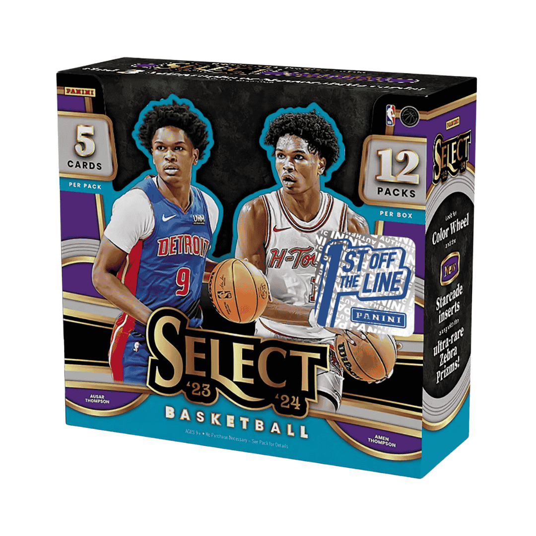 2023-24 Panini Select Basketball 1st Off The Line Hobby Box