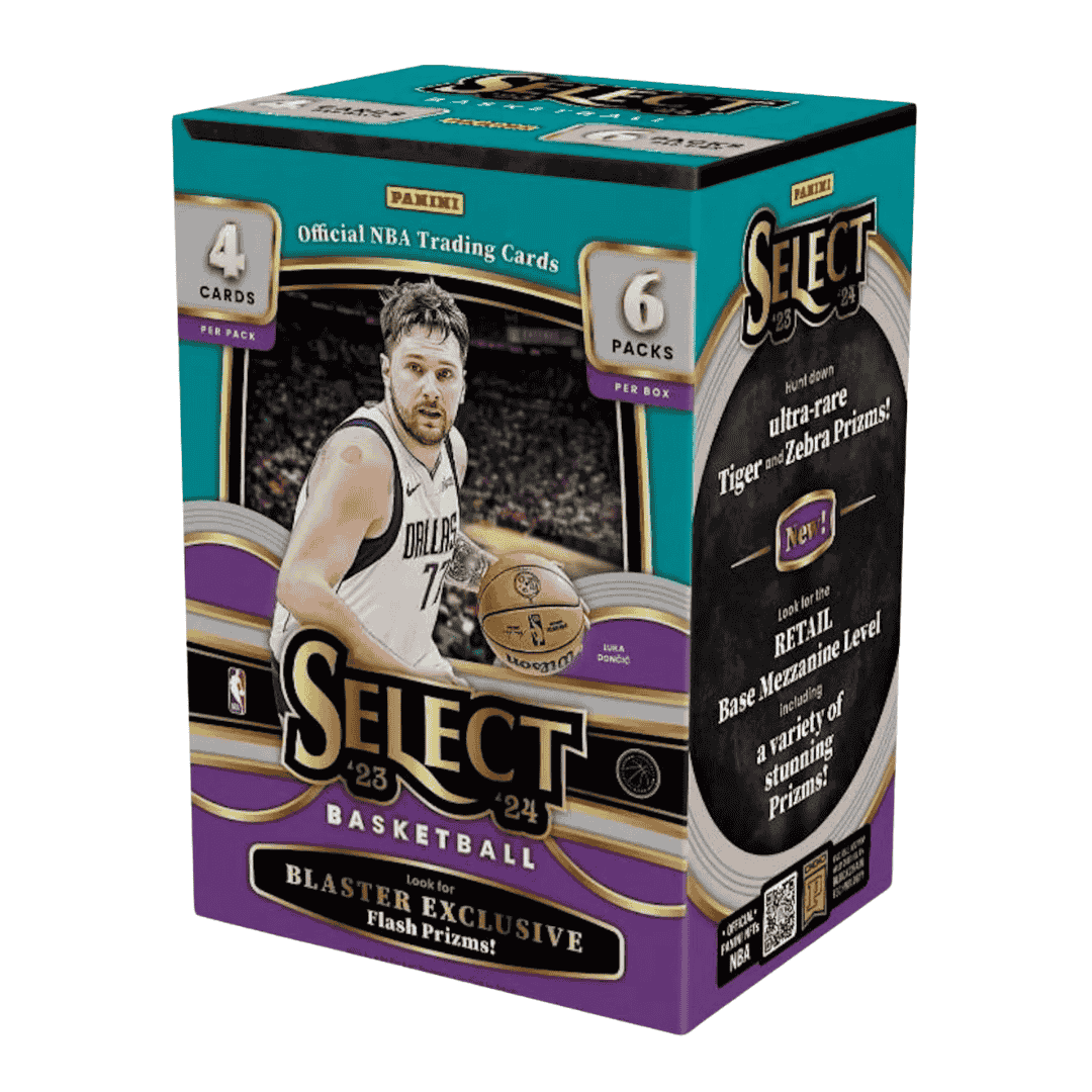 2023-24 Panini Select Basketball  Blaster Box (Flash Prizms)