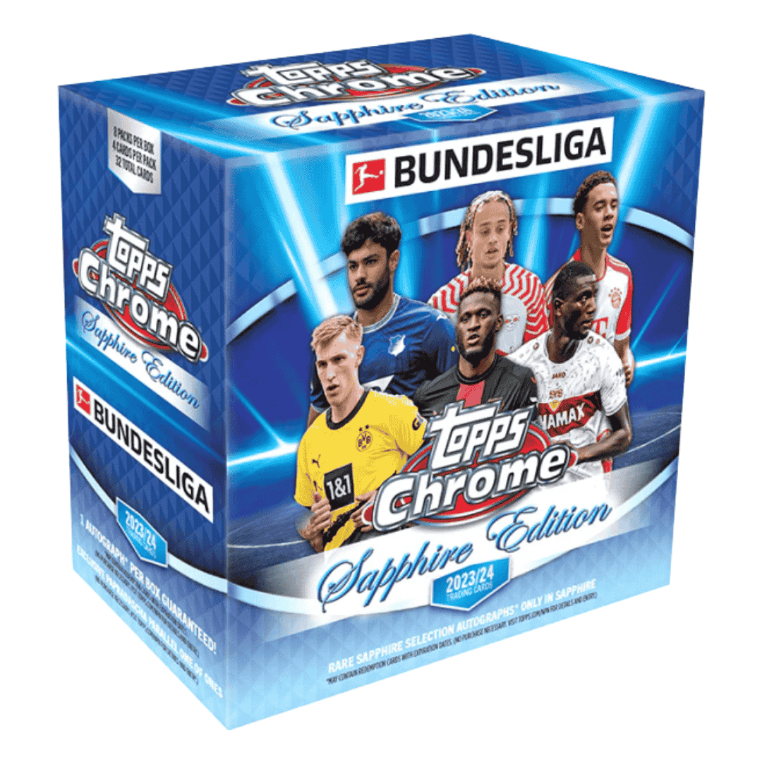 2023-24 Topps Bundesliga Chrome Sapphire Edition Box