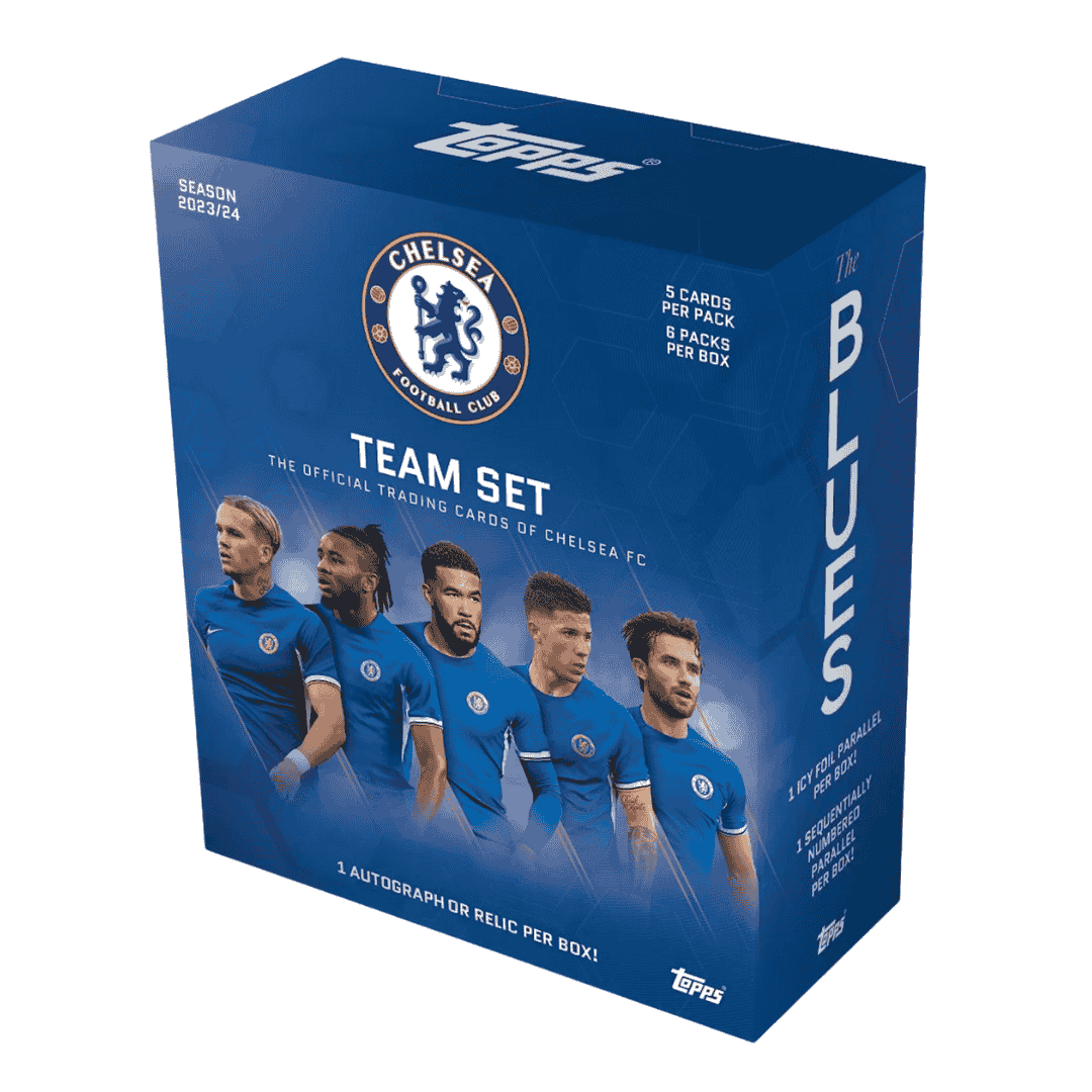 2023-24 Topps Chelsea Team Set Soccer Box