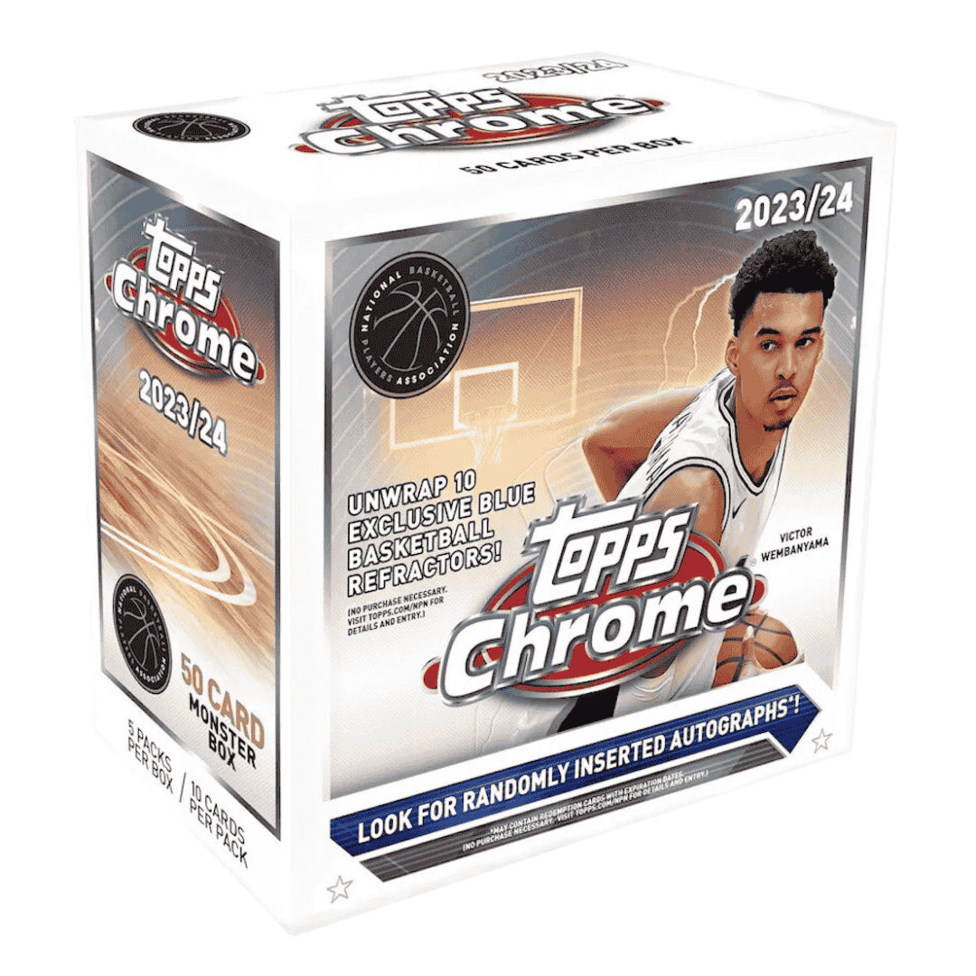 2023-24 Topps Chrome Basketball Mega Box