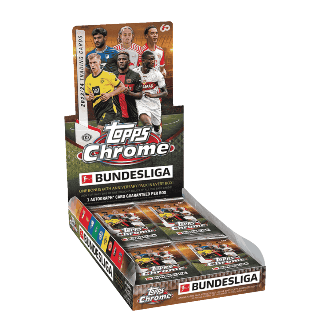 2023-24 Topps Chrome Bundesliga Soccer Hobby Box