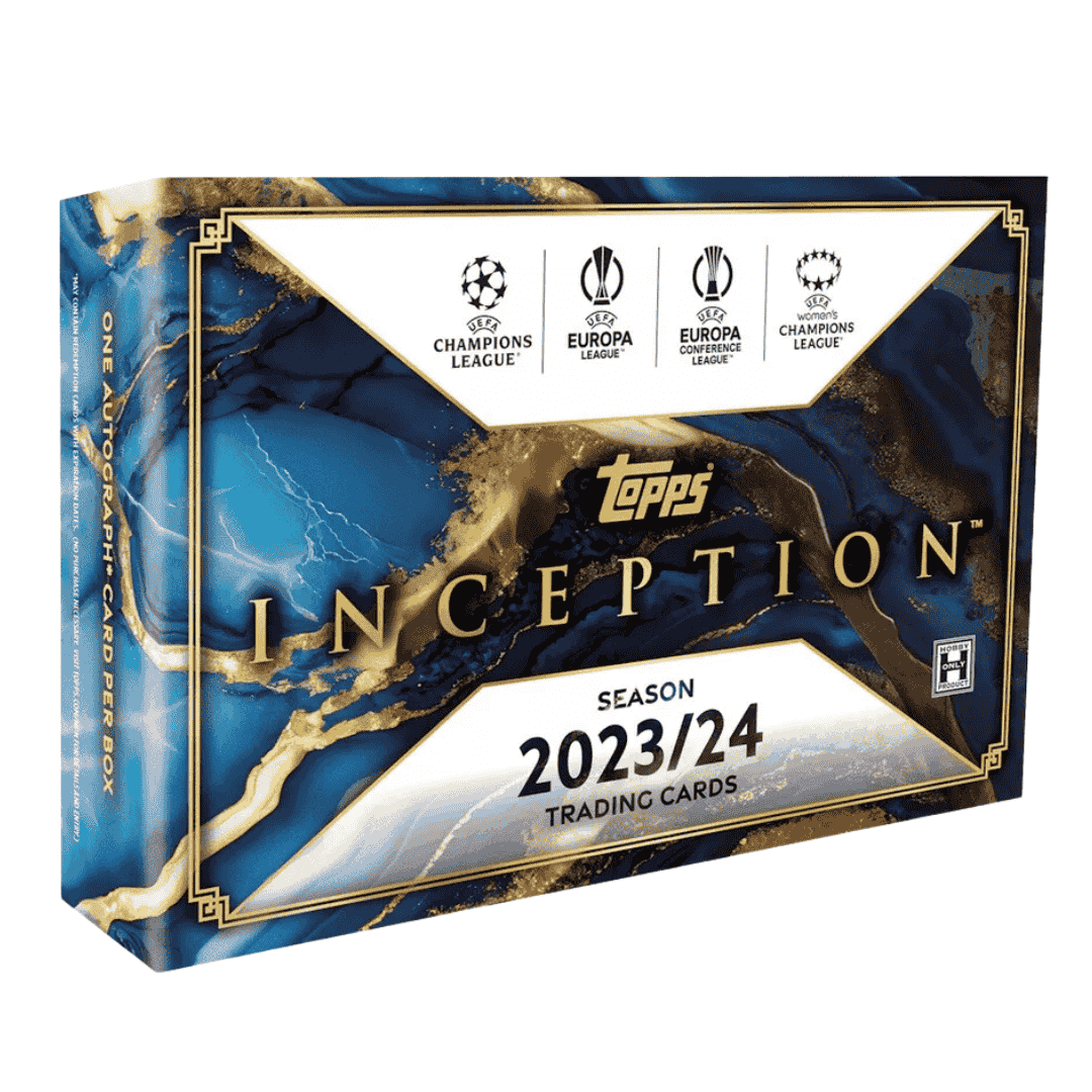 2023-24 Topps UEFA Club Competitions Inception Soccer Hobby Box