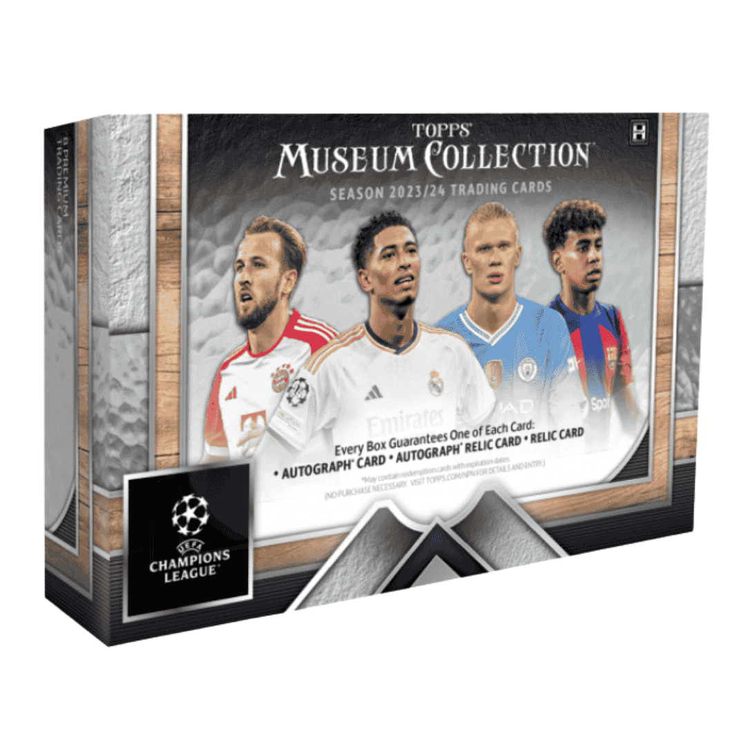 2023-24 Topps UEFA Club Competitions Museum Collection Soccer Hobby Box