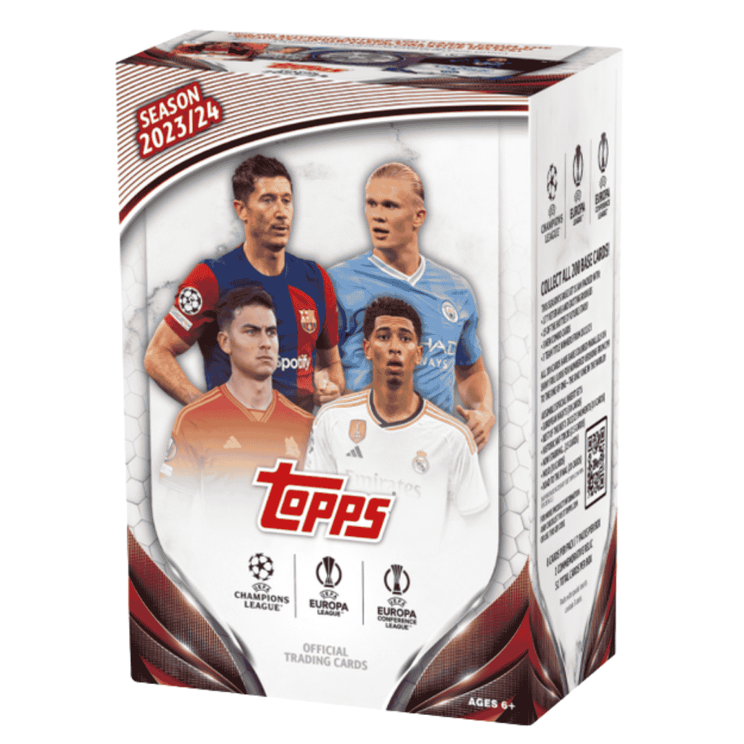 2023-24 Topps UEFA Club Competitions Soccer Blaster Box